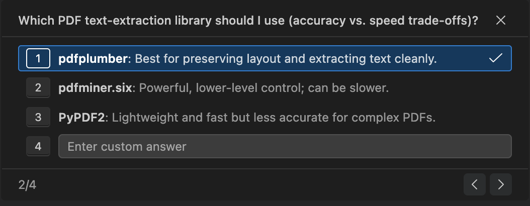 Agent working step 2