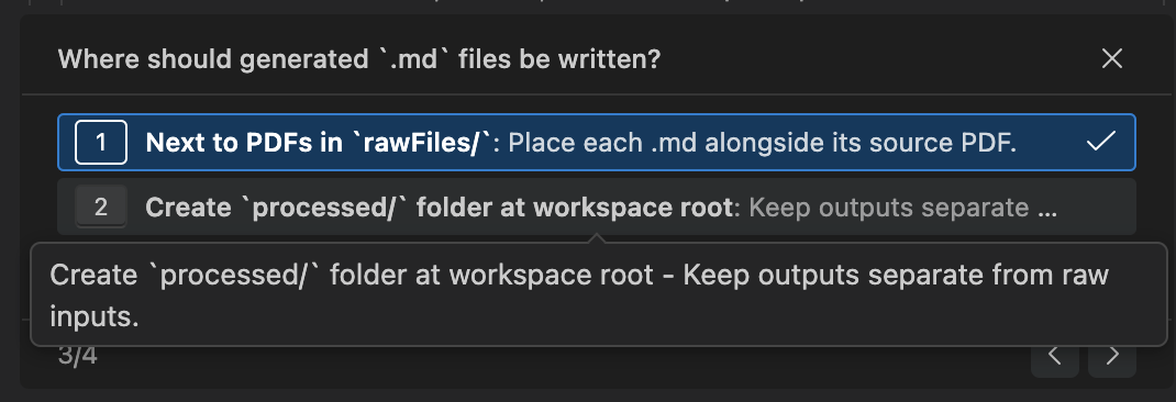 Agent working step 3